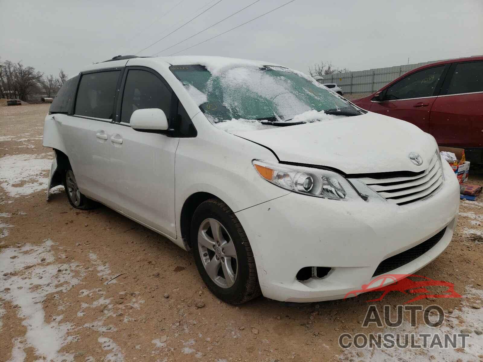 TOYOTA SIENNA 2017 - 5TDKZ3DC0HS803338