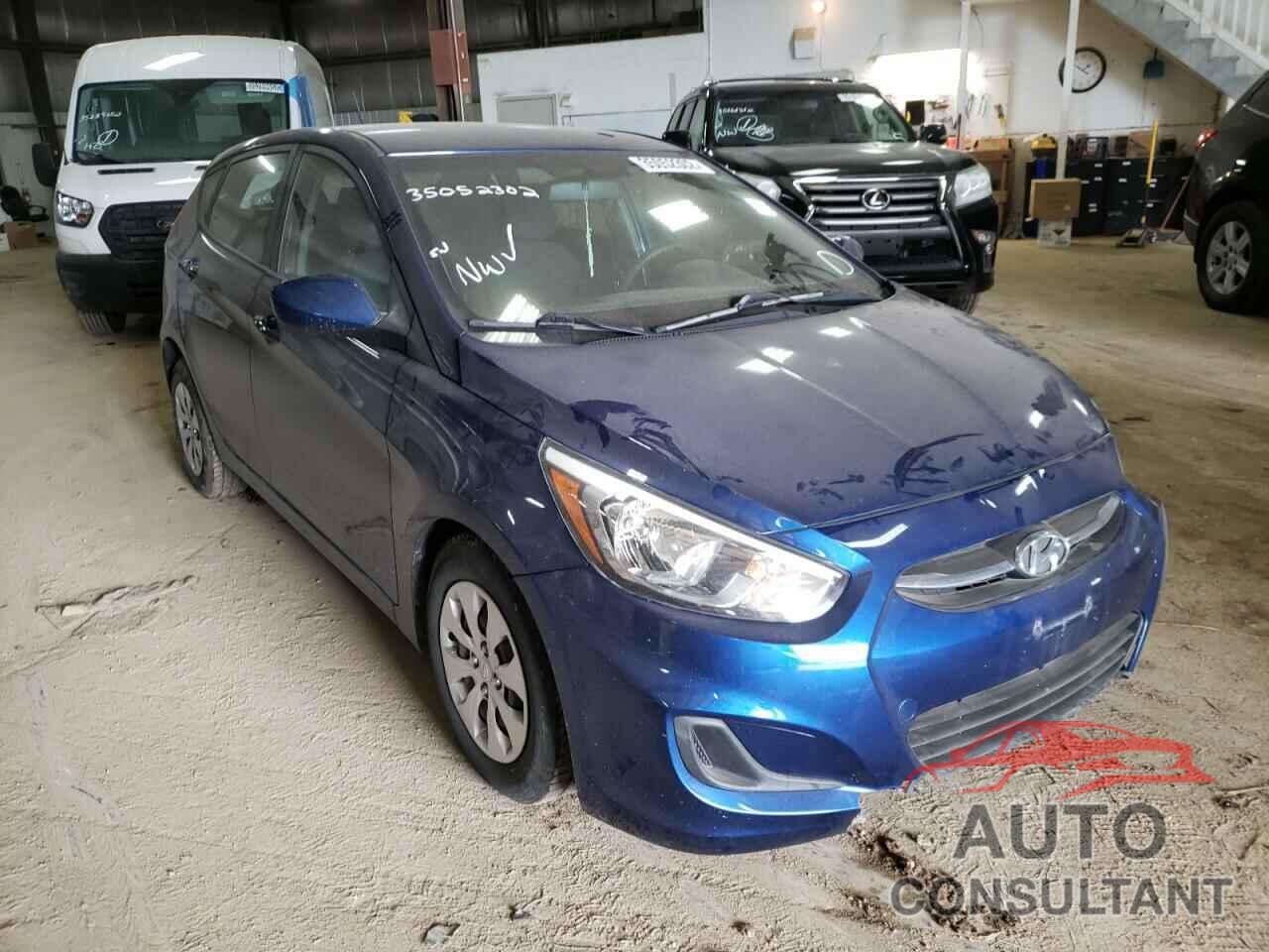 HYUNDAI ACCENT 2017 - KMHCT5AE6HU336621