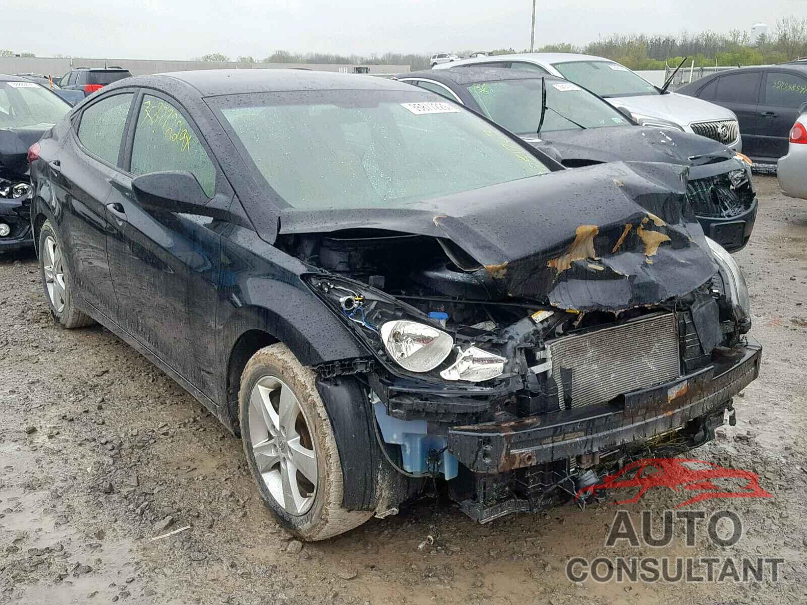 HYUNDAI ELANTRA 2012 - KMHDH4AE9CU183306