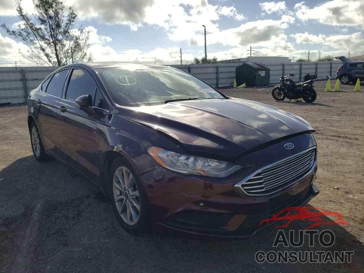 FORD FUSION 2017 - 3FA6P0H78HR289024