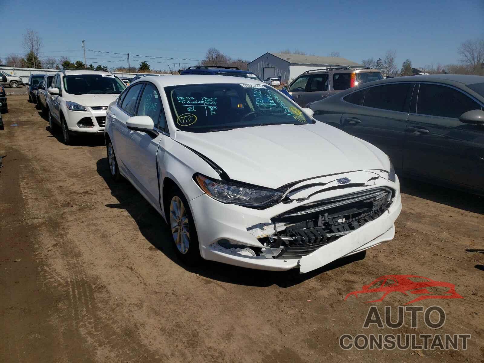 FORD FUSION 2017 - 3FA6P0H7XHR228015