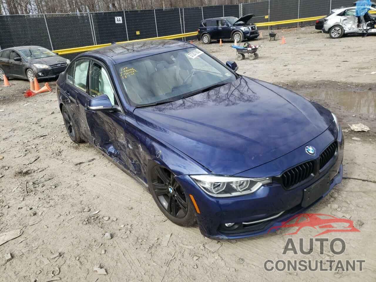 BMW 3 SERIES 2016 - WBA8E3G53GNT80002