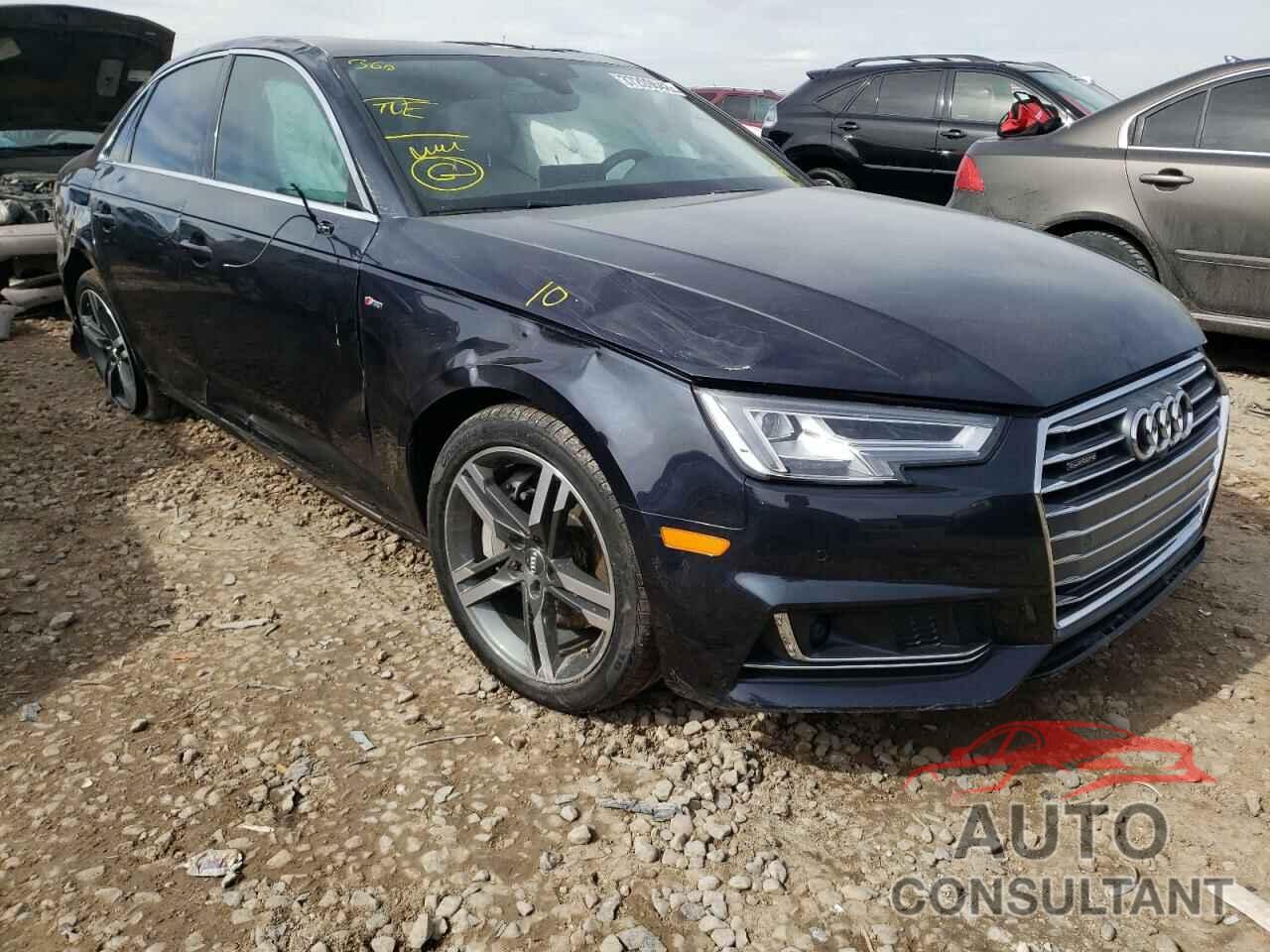 AUDI A4 2017 - WAUFNAF47HN028434