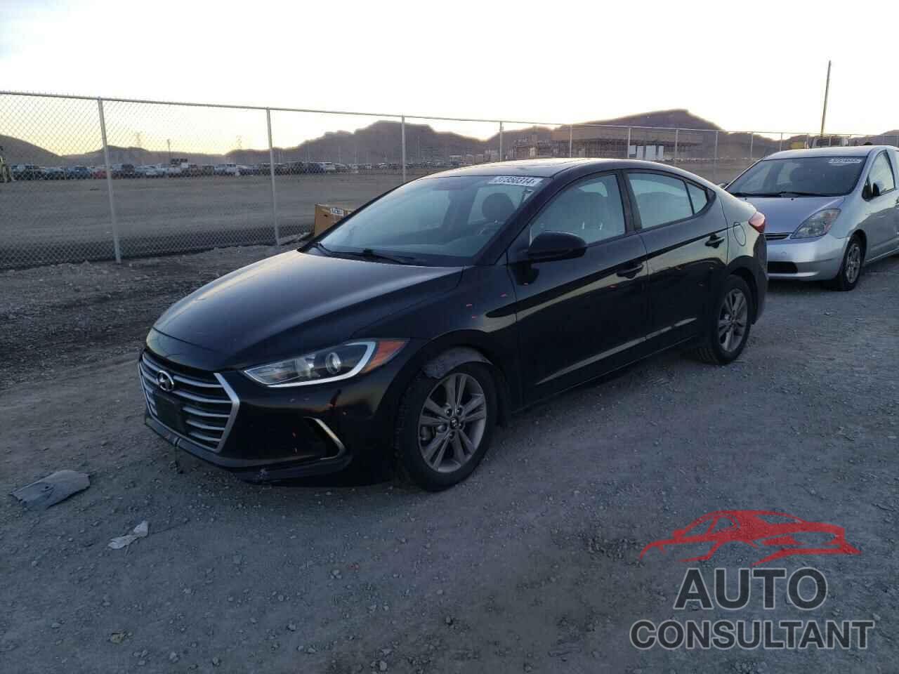 HYUNDAI ELANTRA 2017 - KMHD84LF2HU271353