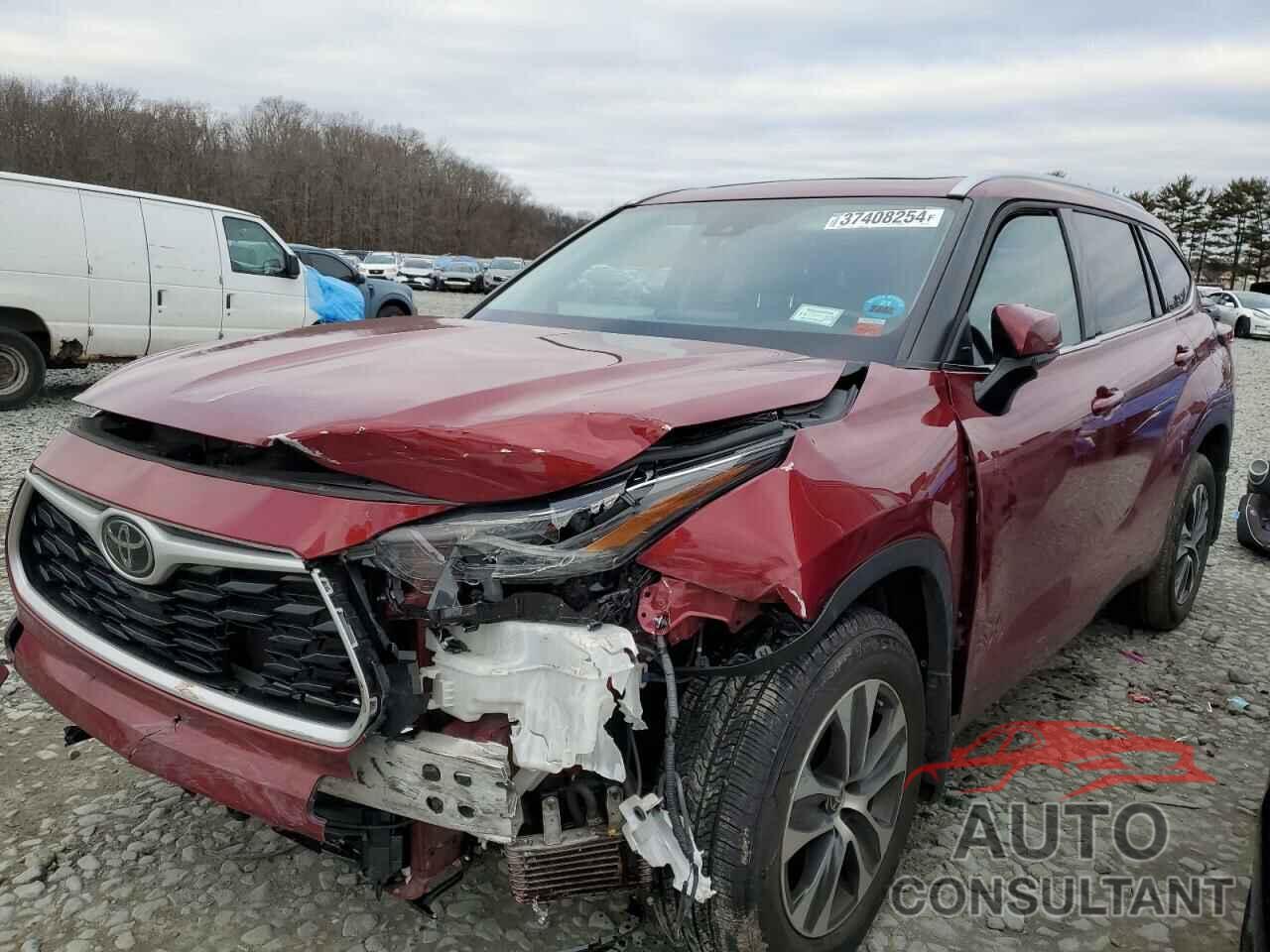 TOYOTA HIGHLANDER 2021 - 5TDHZRBH5MS118323