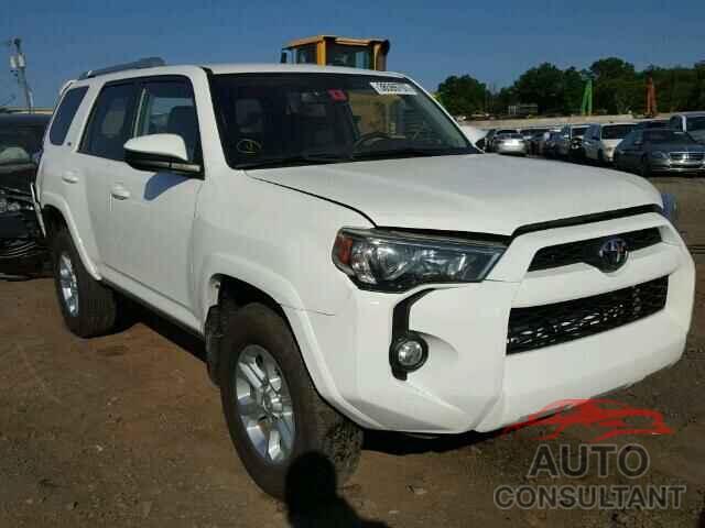 TOYOTA 4RUNNER 2016 - JTEBU5JR3G5342767