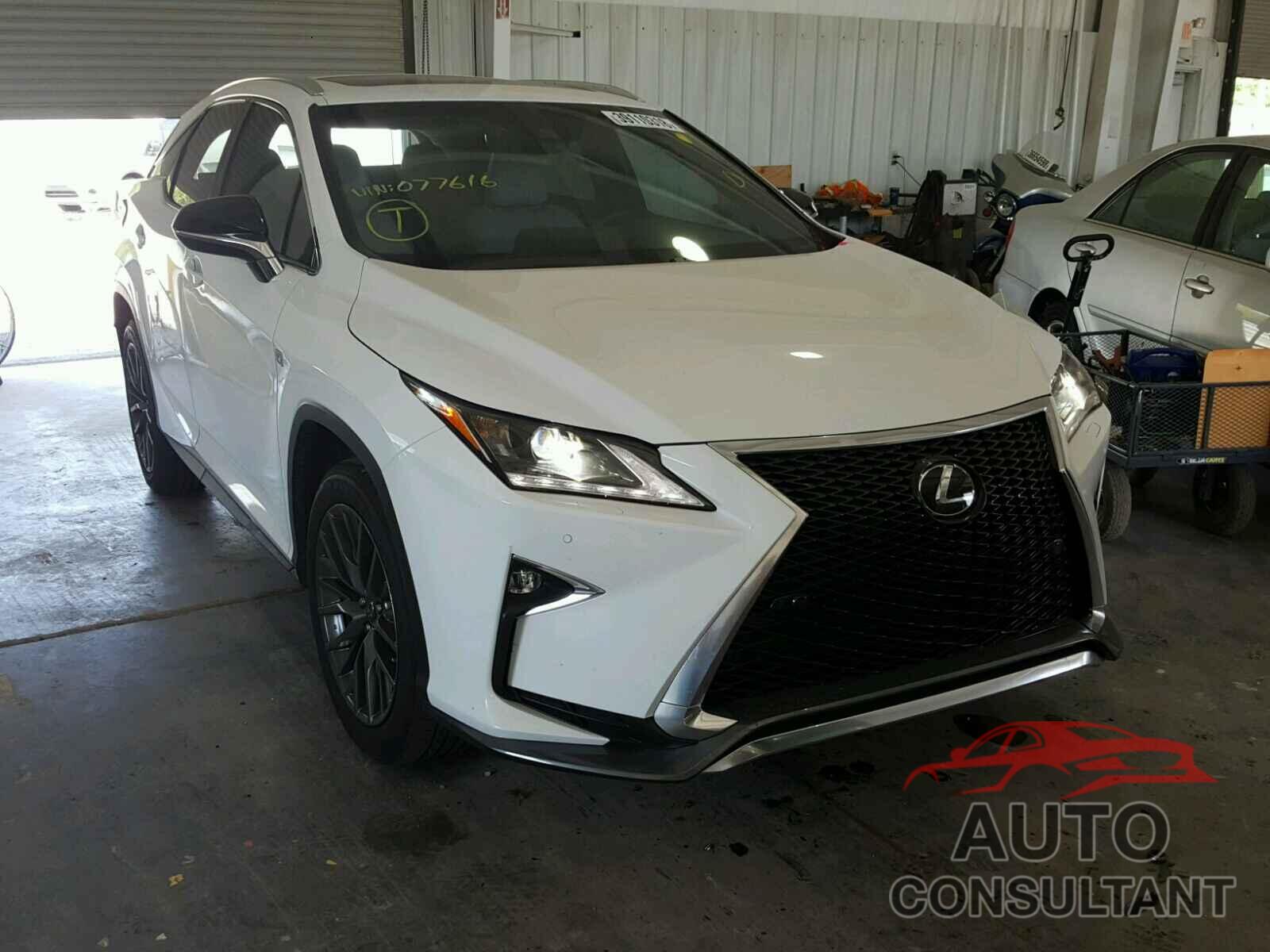 LEXUS RX 350 2017 - 2T2BZMCA5HC077616