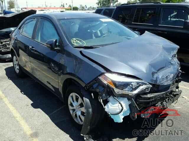 TOYOTA COROLLA 2016 - 5YFBURHE5GP483602