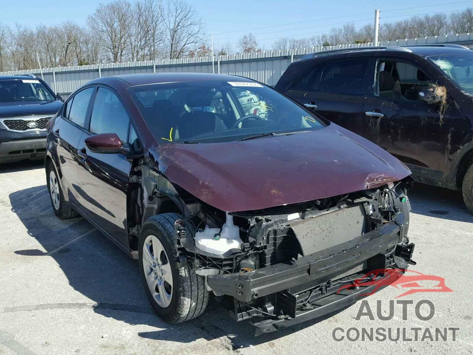 KIA FORTE 2017 - 3KPFL4A78HE156150