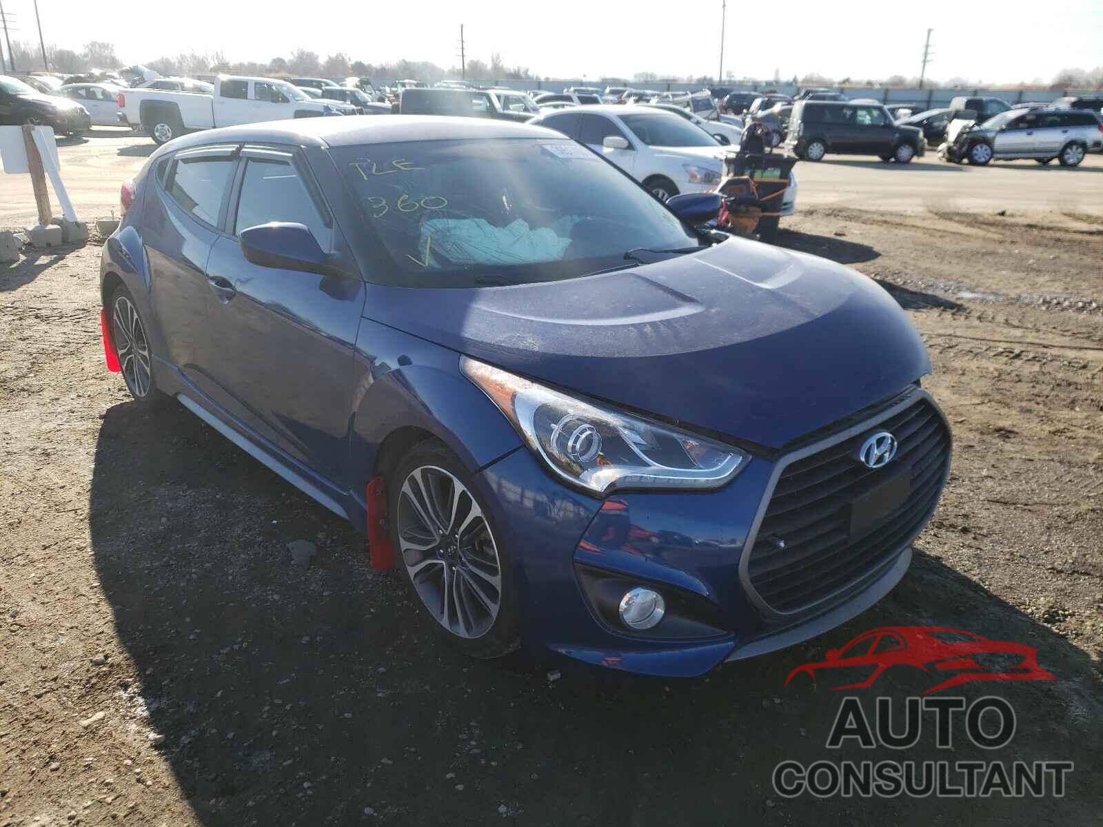 HYUNDAI VELOSTER 2016 - KMHTC6AE9GU256329