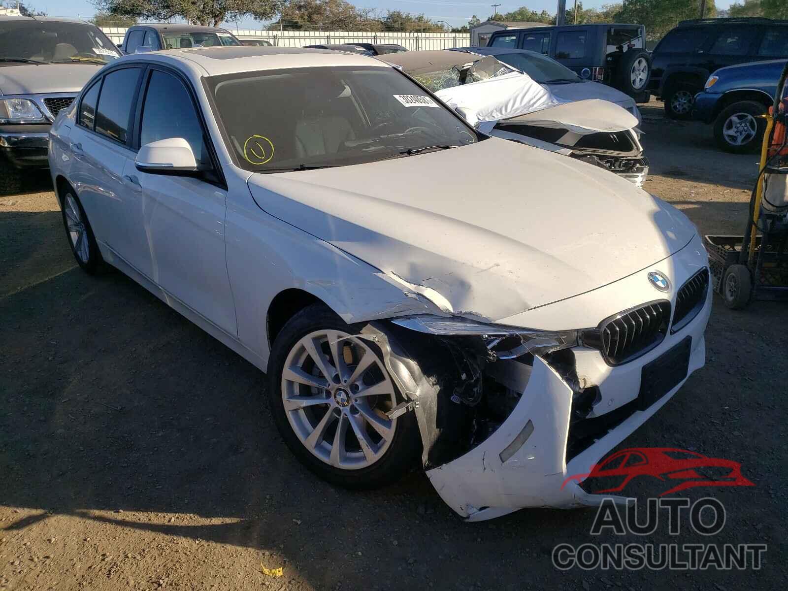 BMW 3 SERIES 2018 - WBA8A9C56JAH14593