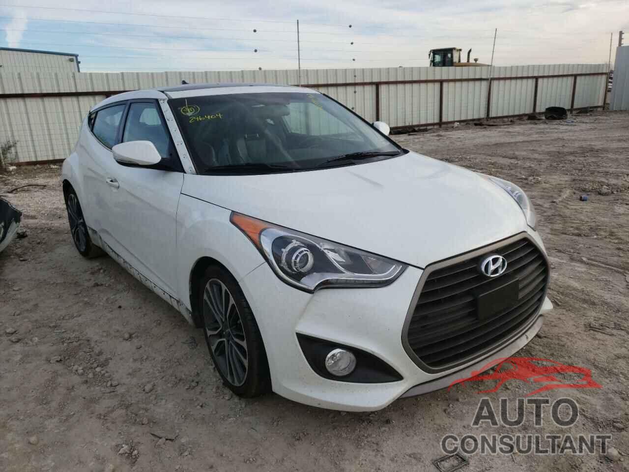 HYUNDAI VELOSTER 2016 - KMHTC6AEXGU296404