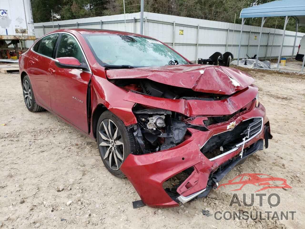 CHEVROLET MALIBU 2016 - 1G1ZE5ST7GF170434