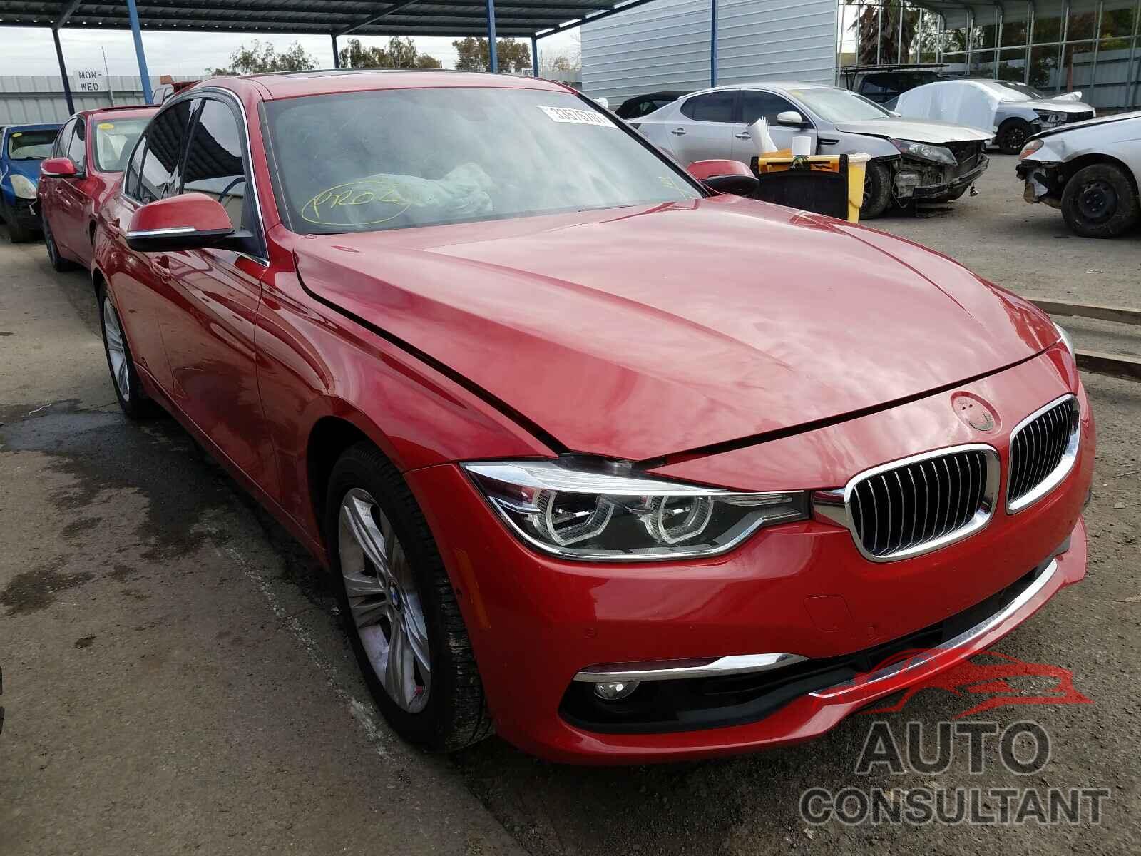 BMW 3 SERIES 2016 - WBA8E9G54GNT42300