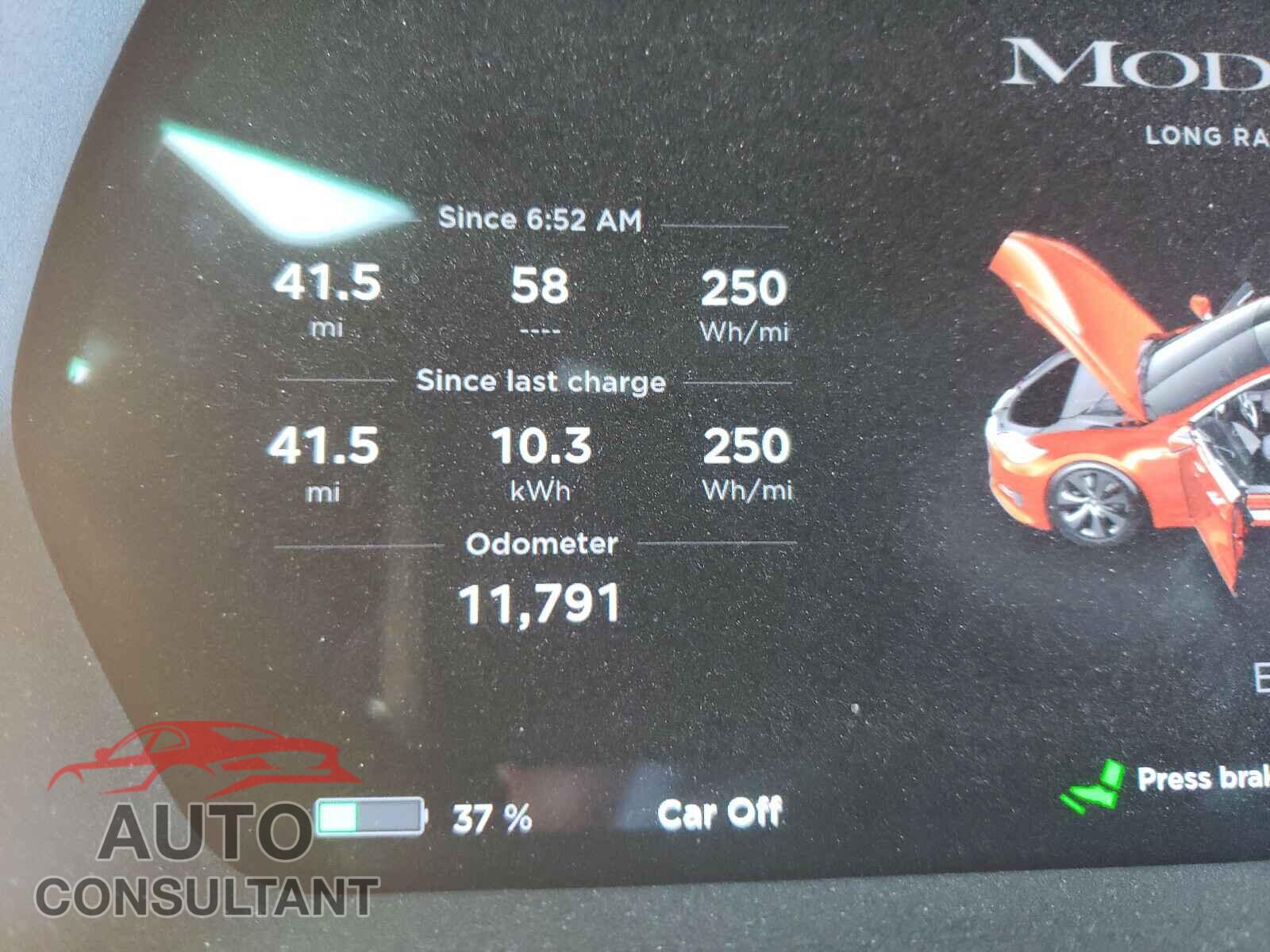 TESLA MODEL S 2020 - 5YJSA1E22LF411766