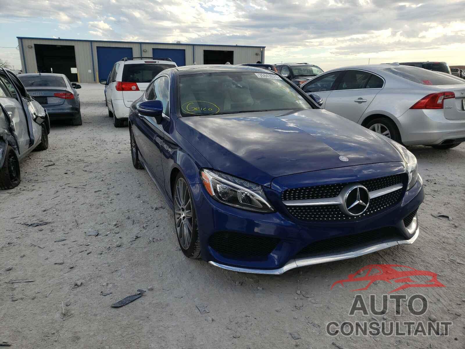 MERCEDES-BENZ C CLASS 2017 - WDDWJ4JB8HF450525