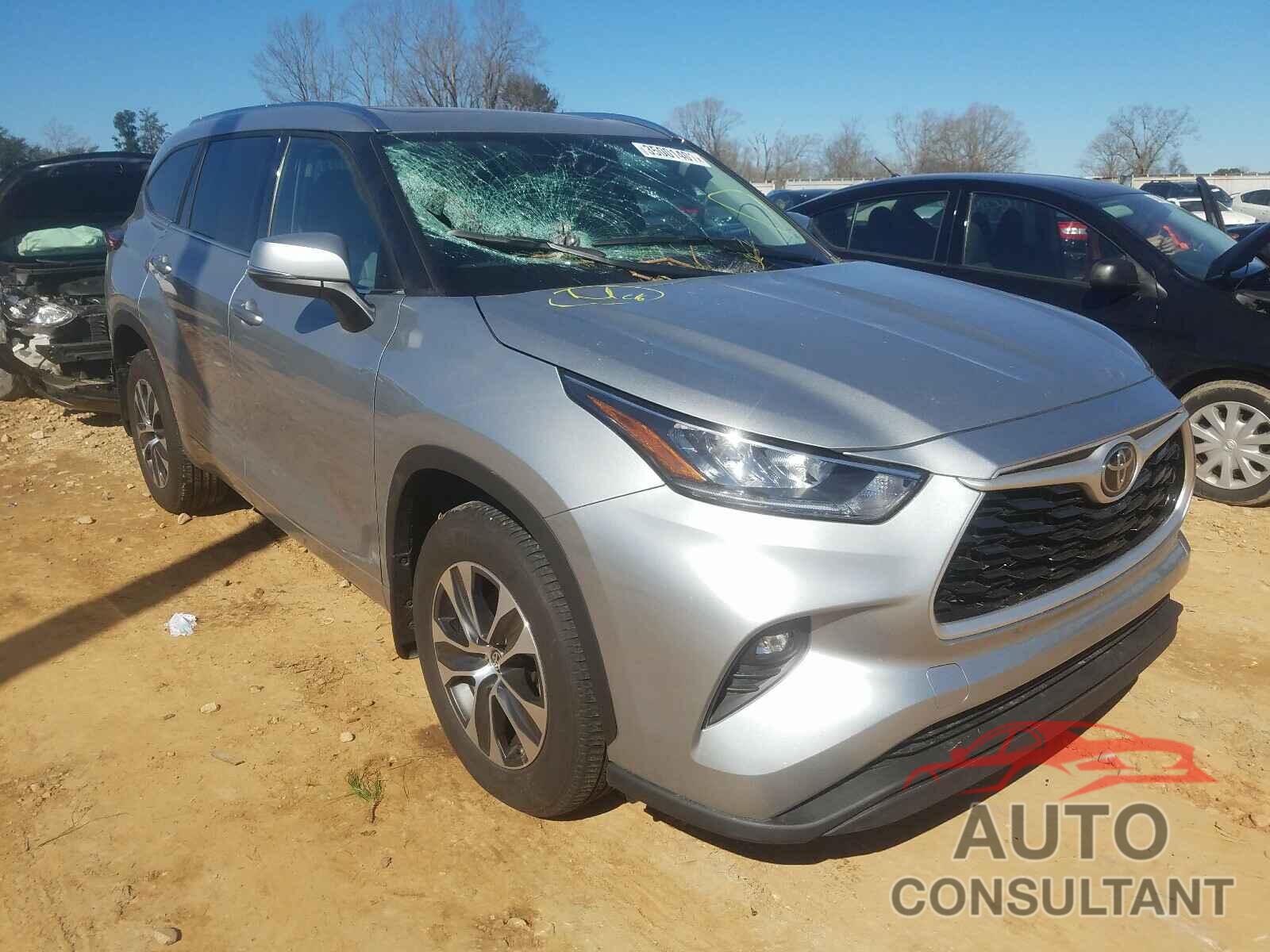 TOYOTA HIGHLANDER 2020 - 5TDGZRBH2LS025303