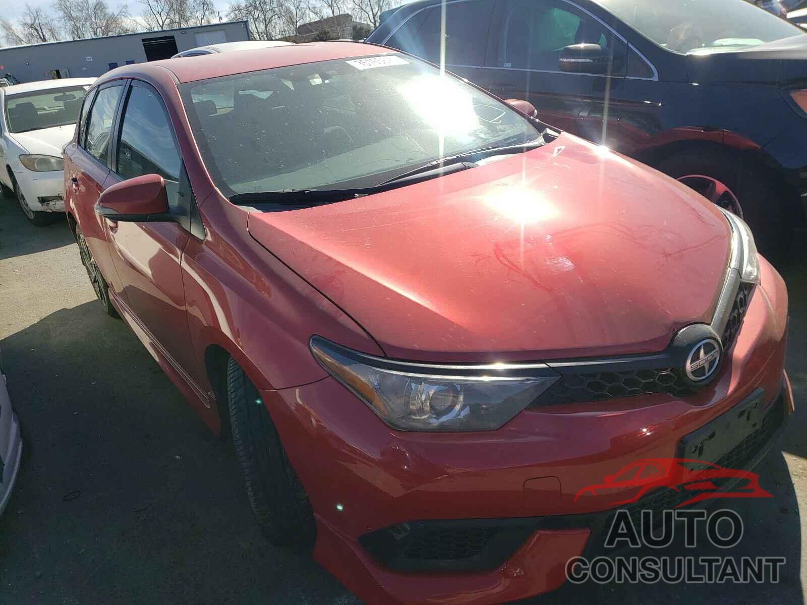 TOYOTA SCION 2016 - JTNKARJE1GJ512757