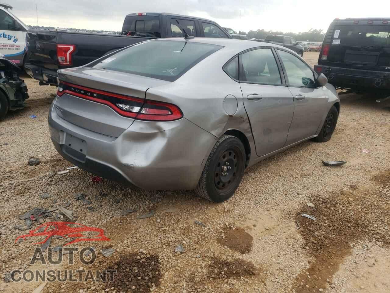 DODGE DART 2016 - 1C3CDFAA7GD728305