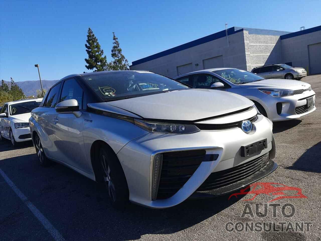 TOYOTA MIRAI 2016 - JTDBVRBD0GA000549