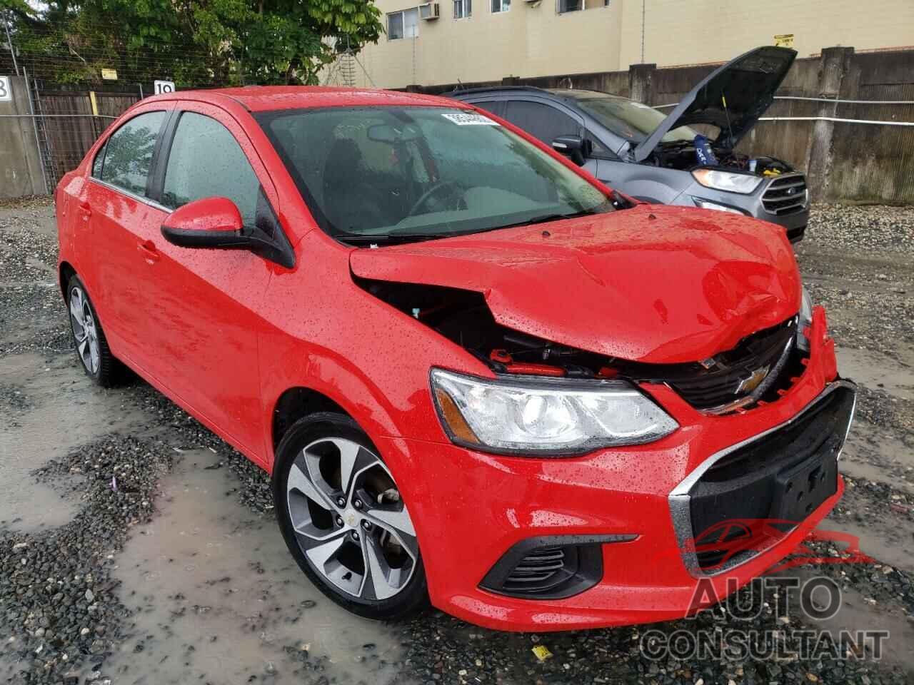CHEVROLET SONIC 2020 - 1G1JF5SB5L4118887