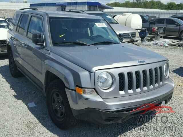 JEEP PATRIOT 2016 - 1C4NJPBA7GD656295