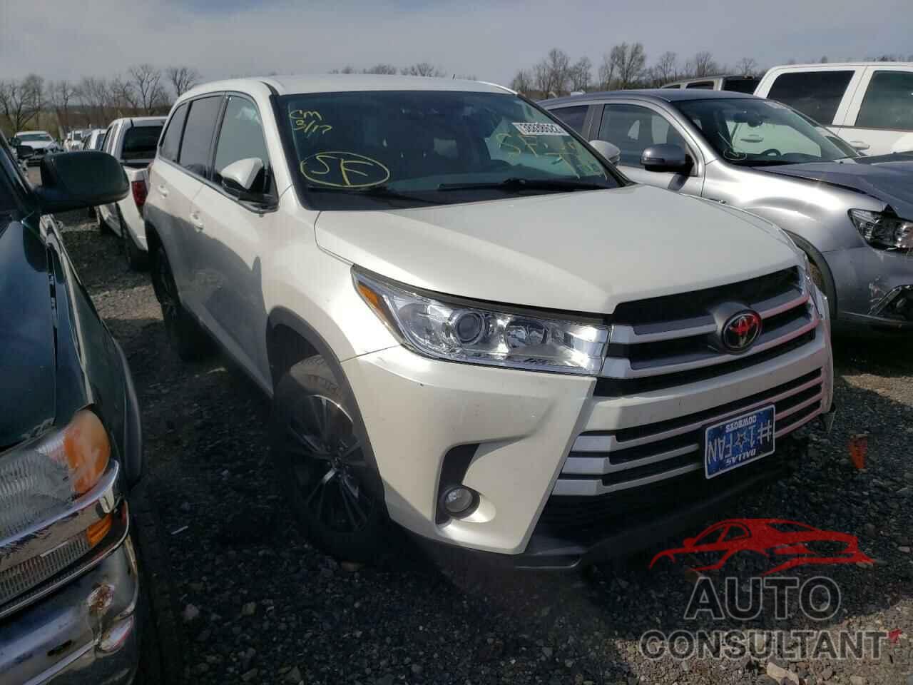 TOYOTA HIGHLANDER 2019 - 5TDBZRFH1KS730838