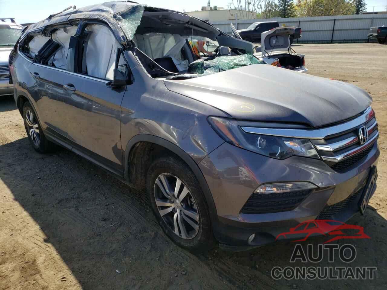 HONDA PILOT 2017 - 5FNYF5H52HB036624