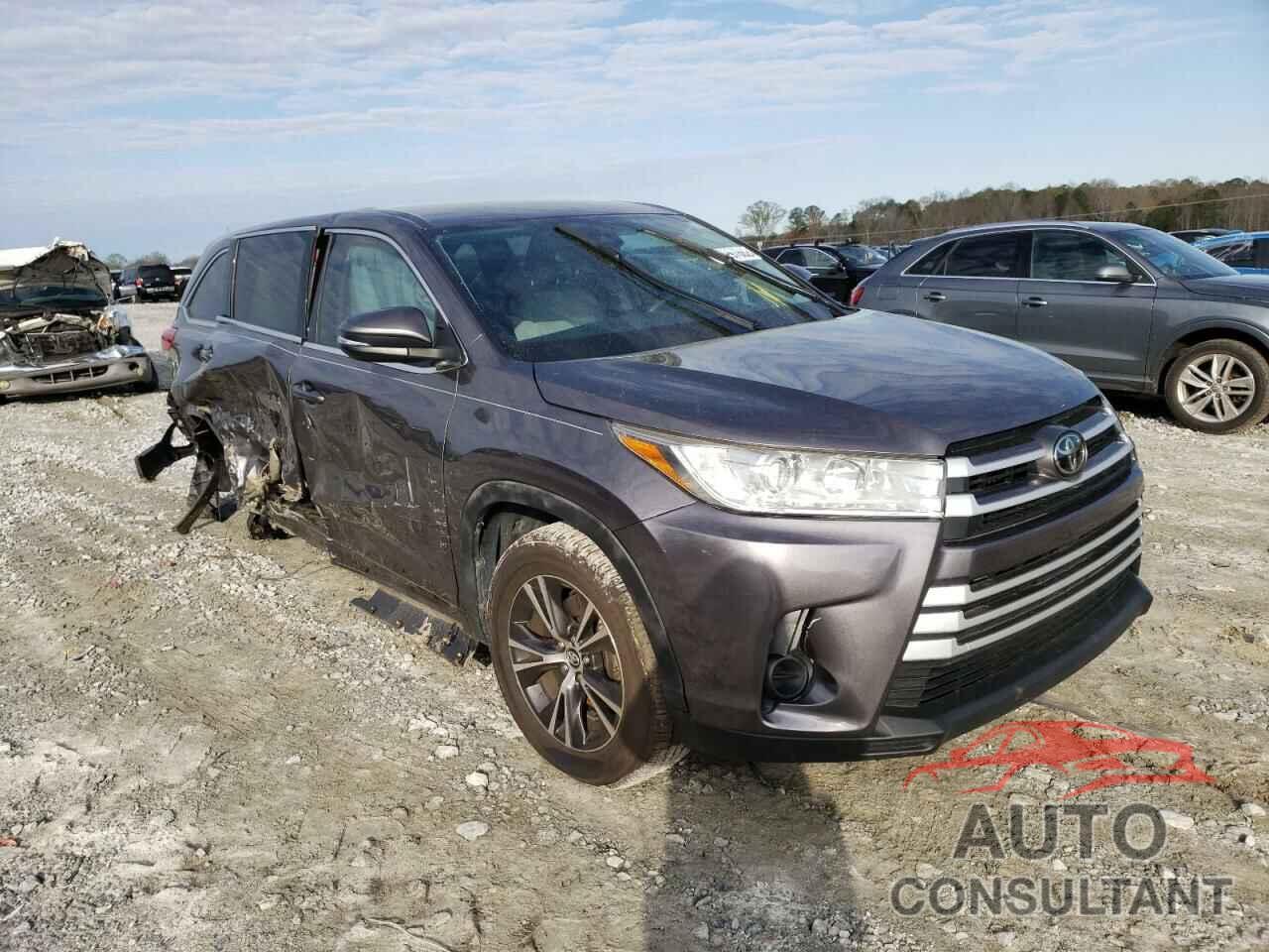 TOYOTA HIGHLANDER 2019 - 5TDZARFH5KS046669