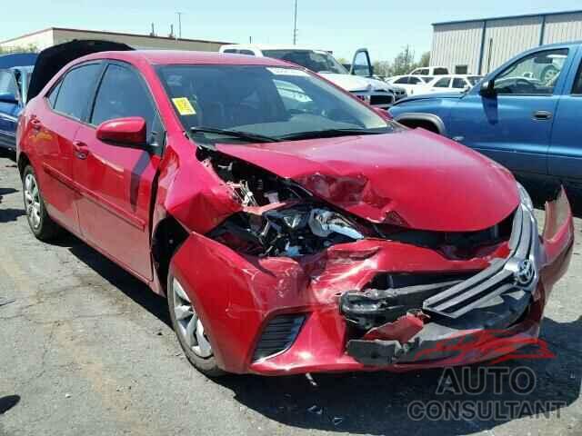 TOYOTA COROLLA 2016 - 2T1BURHE7GC684336