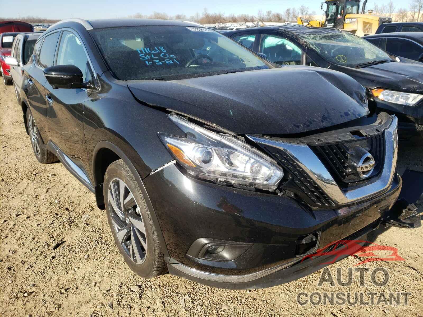 NISSAN MURANO 2018 - 5N1AZ2MH5JN150918