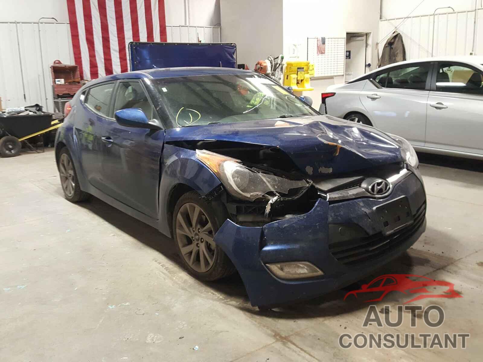 HYUNDAI VELOSTER 2017 - KMHTC6AD1HU310392