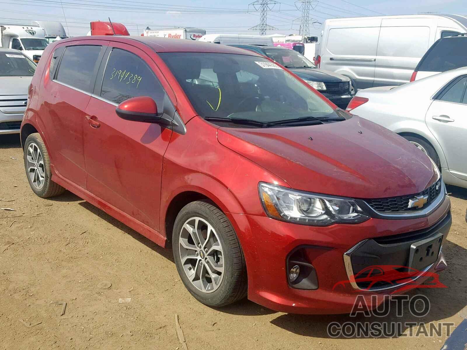 CHEVROLET SONIC 2017 - 1HGCV1F35JA032395
