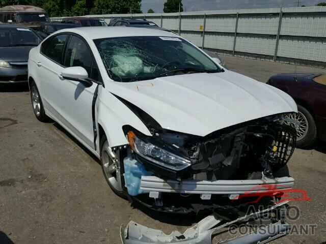 FORD FUSION 2016 - 3FA6P0G7XGR363513