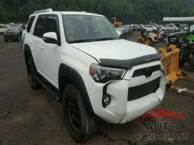 TOYOTA 4RUNNER 2016 - JTEBU5JR6G5404033