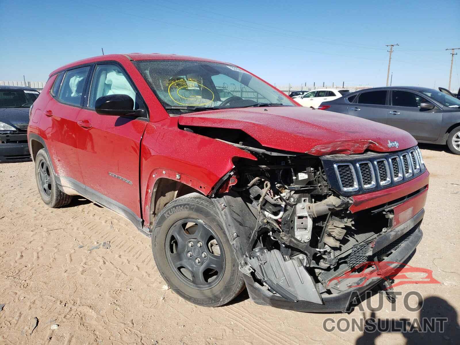 JEEP COMPASS 2019 - 3C4NJCAB4KT636625