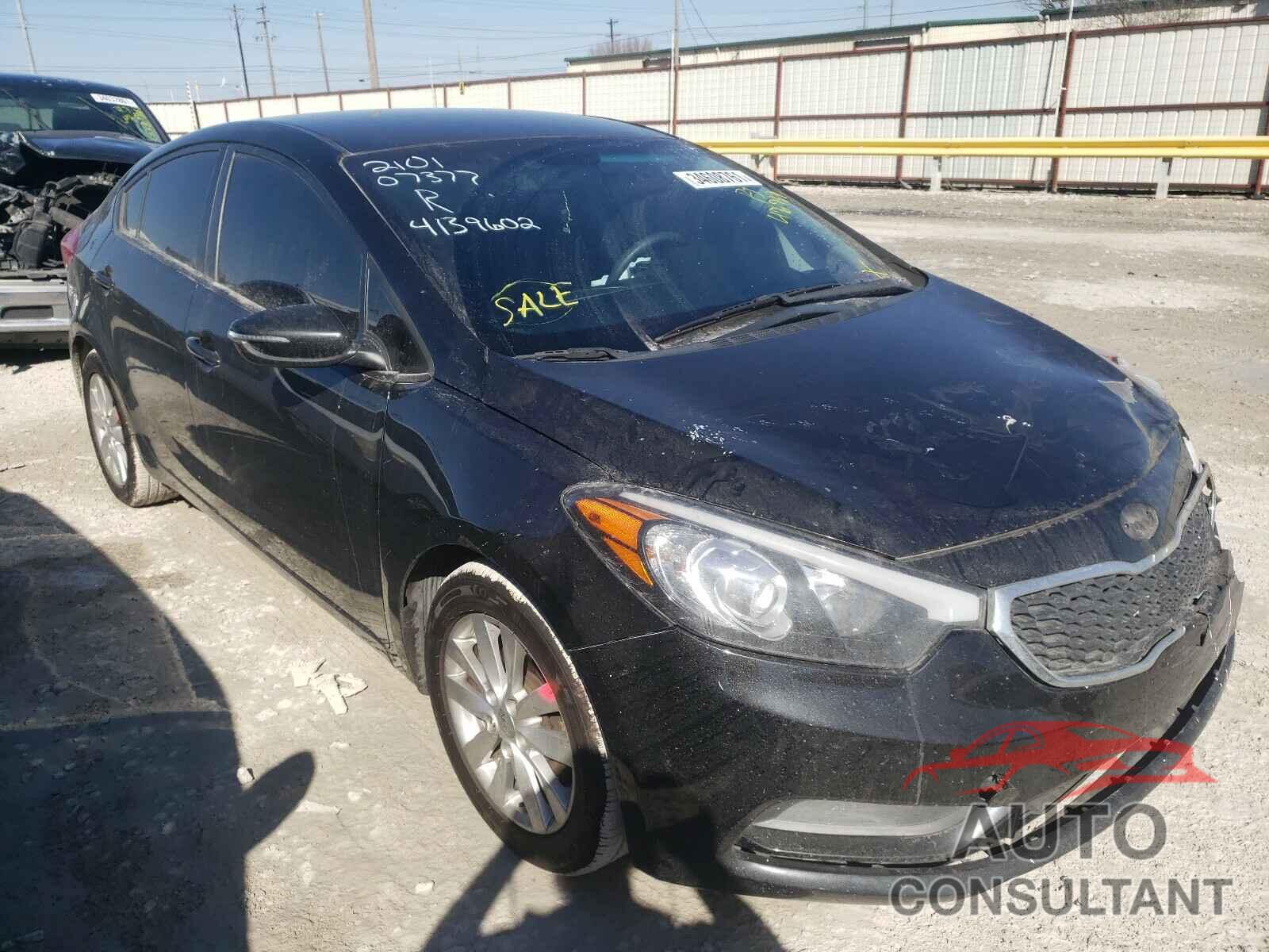 KIA FORTE 2016 - KNAFX4A6XG5476797