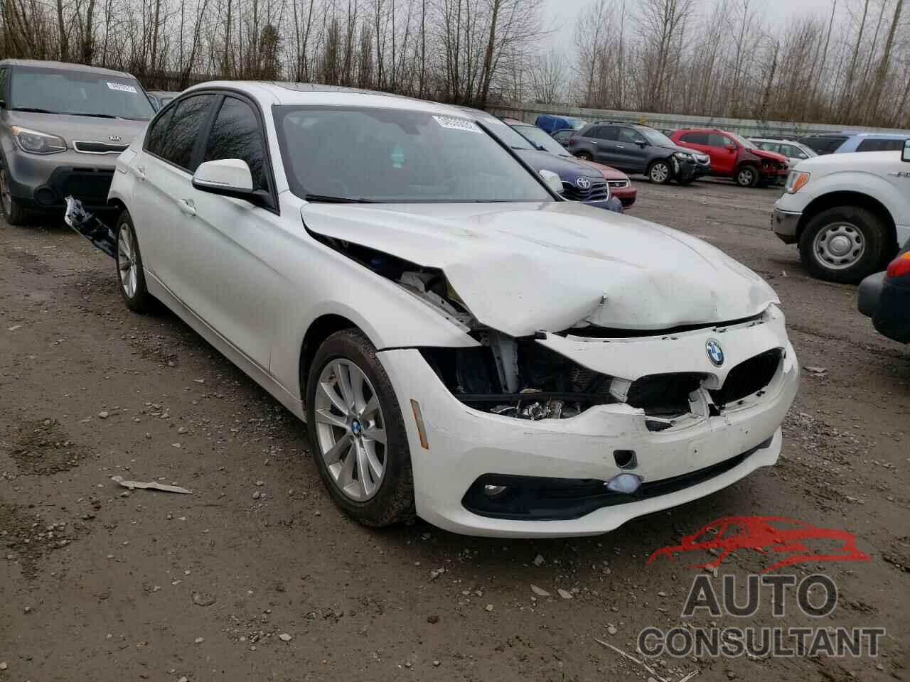 BMW 3 SERIES 2017 - WBA8E5G38HNU44322