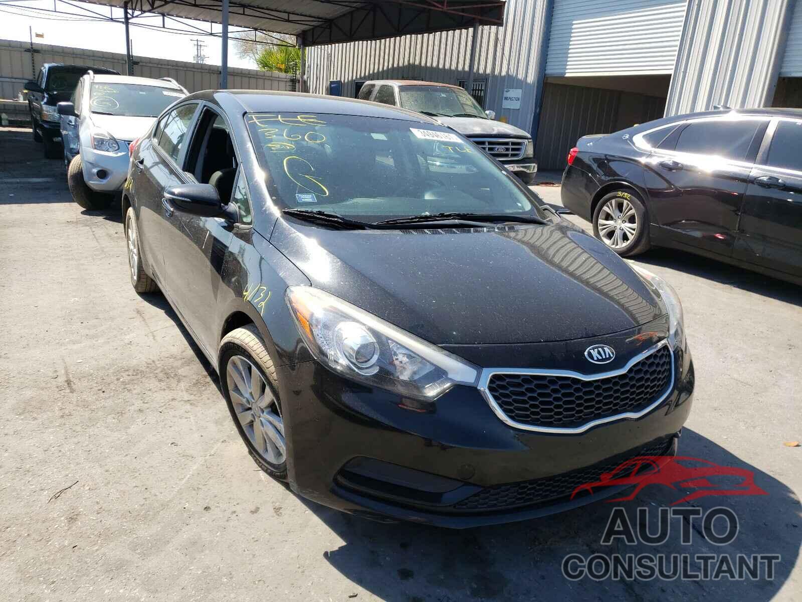 KIA FORTE 2016 - KNAFX4A65G5505932
