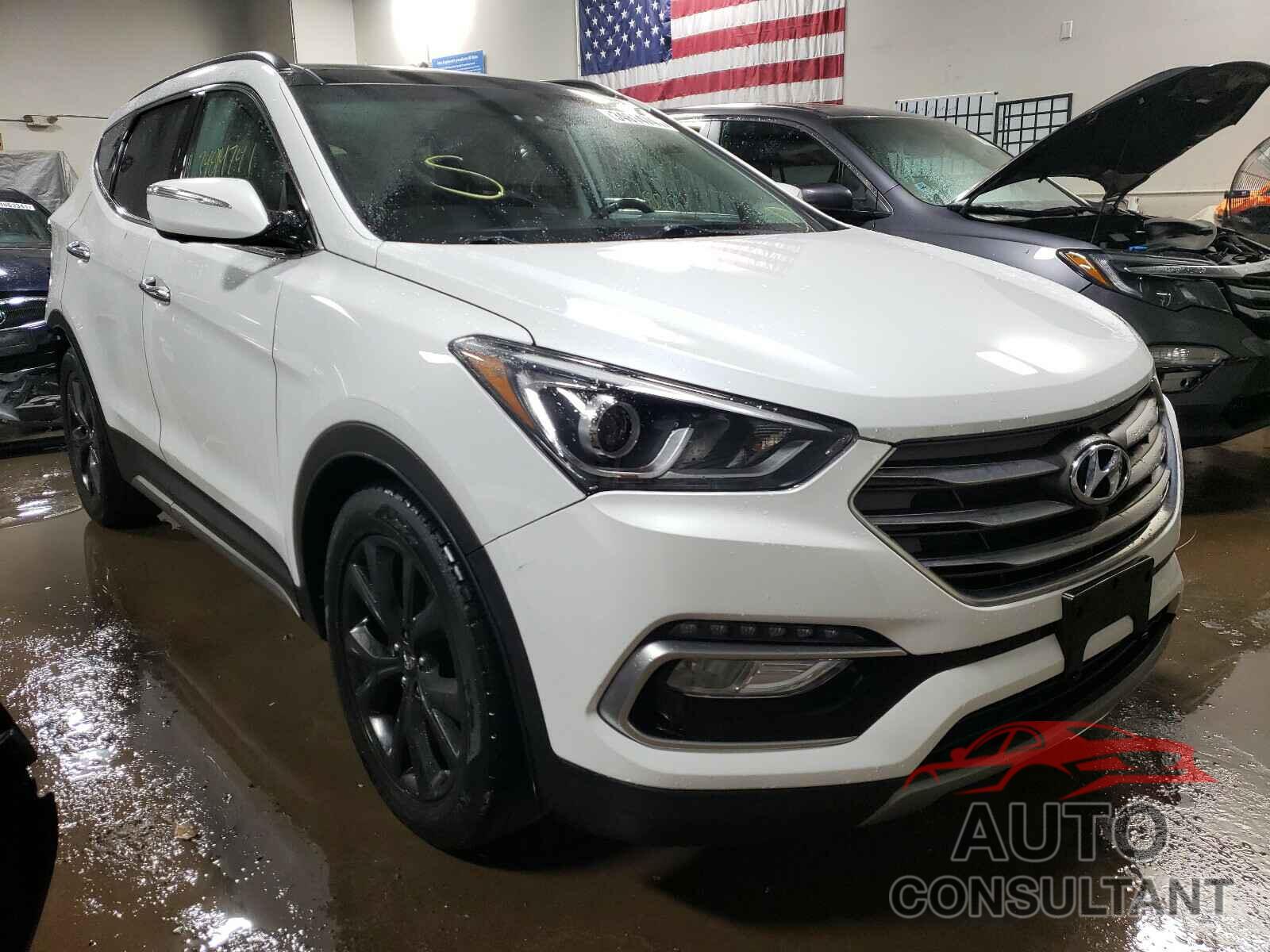HYUNDAI SANTA FE 2018 - 5XYZWDLA5JG513239