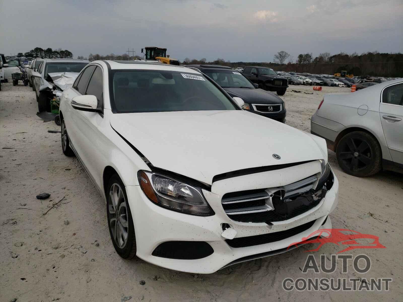 MERCEDES-BENZ C CLASS 2018 - 55SWF4JB4JU250391