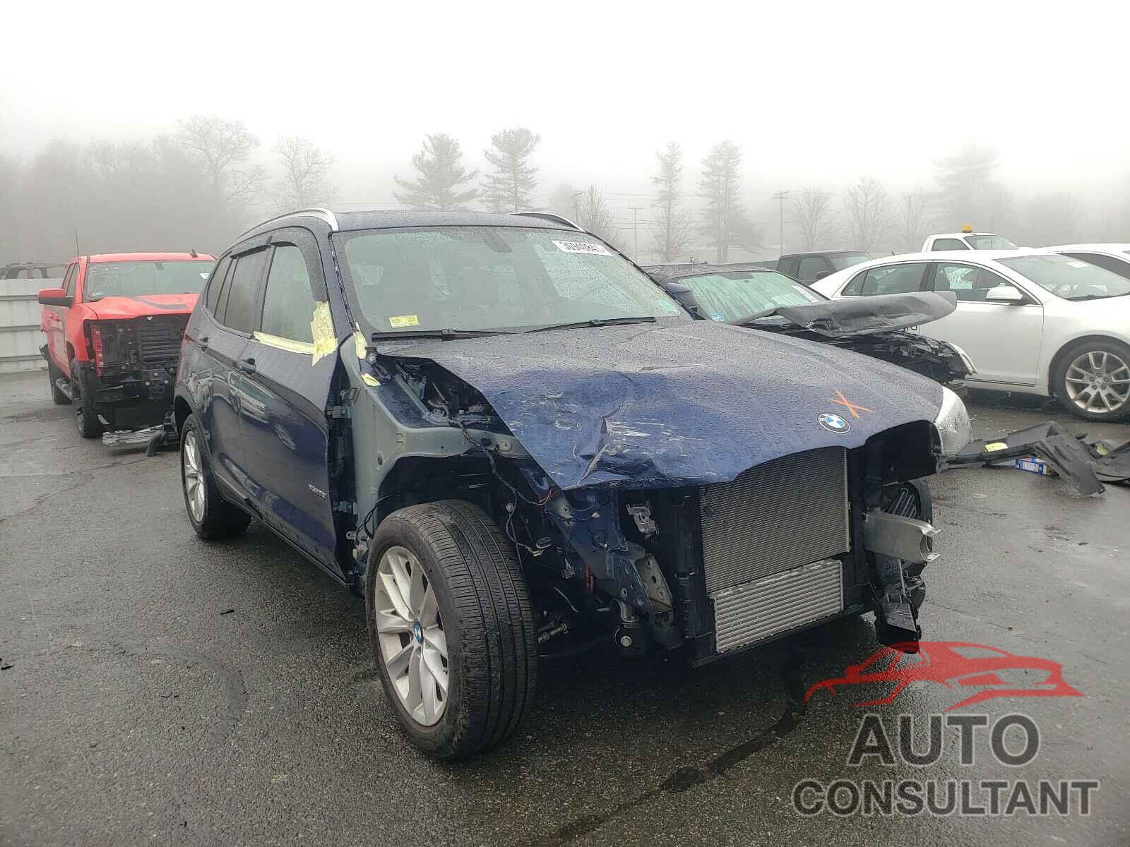 BMW X3 2017 - 5UXWX9C3XH0W78202