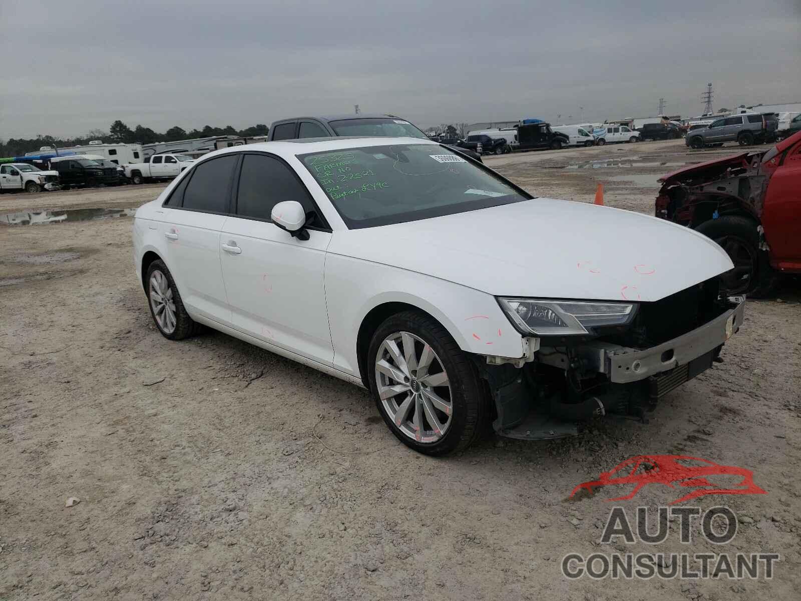 AUDI A4 2017 - WAUANAF46HN071303