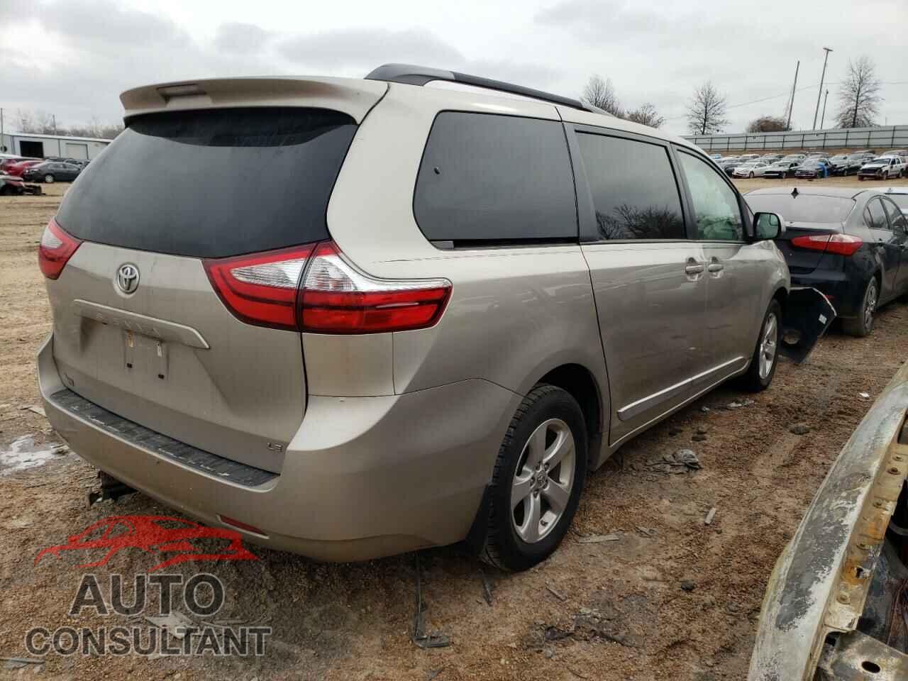 TOYOTA SIENNA 2017 - 5TDKZ3DC0HS856797
