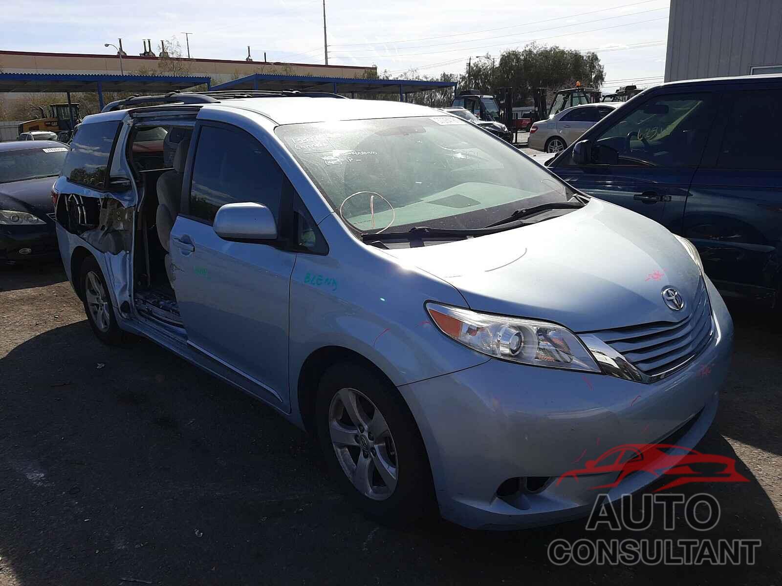 TOYOTA SIENNA 2016 - 5TDKK3DC1GS734047