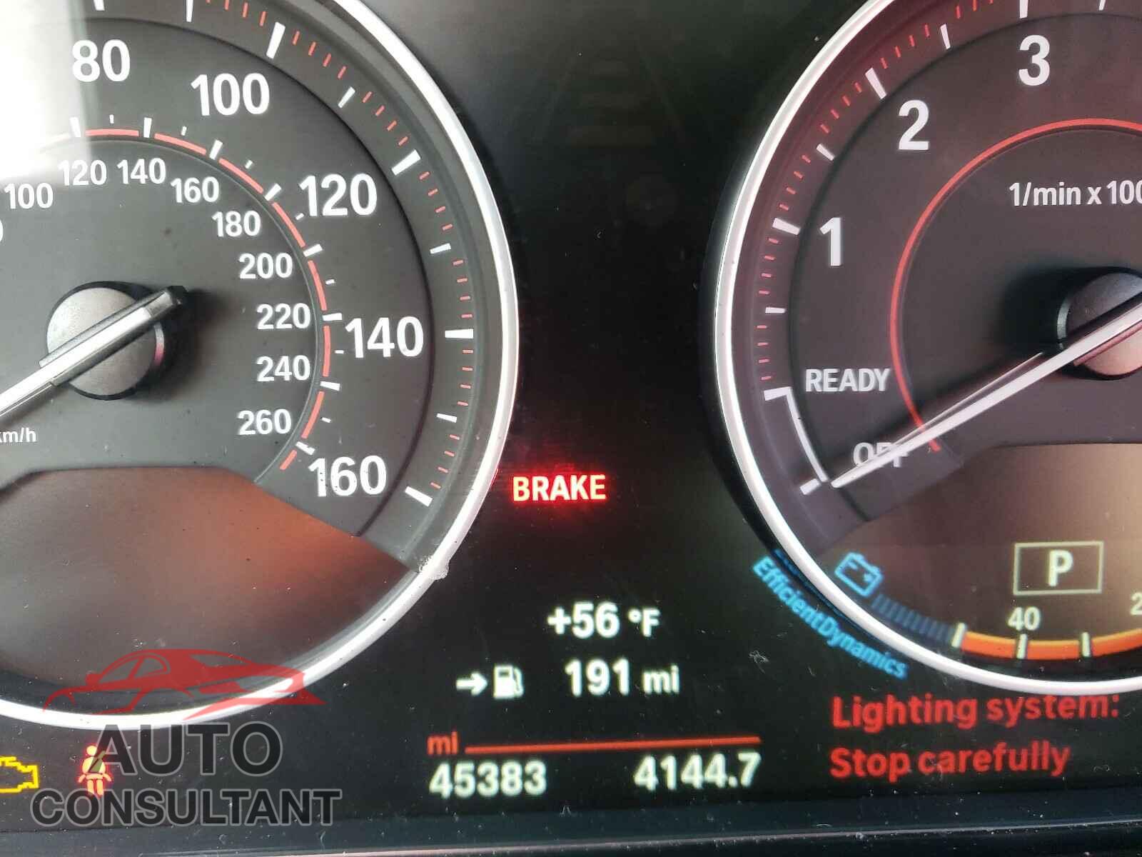 BMW 3 SERIES 2016 - WBA8E3G5XGNU03842