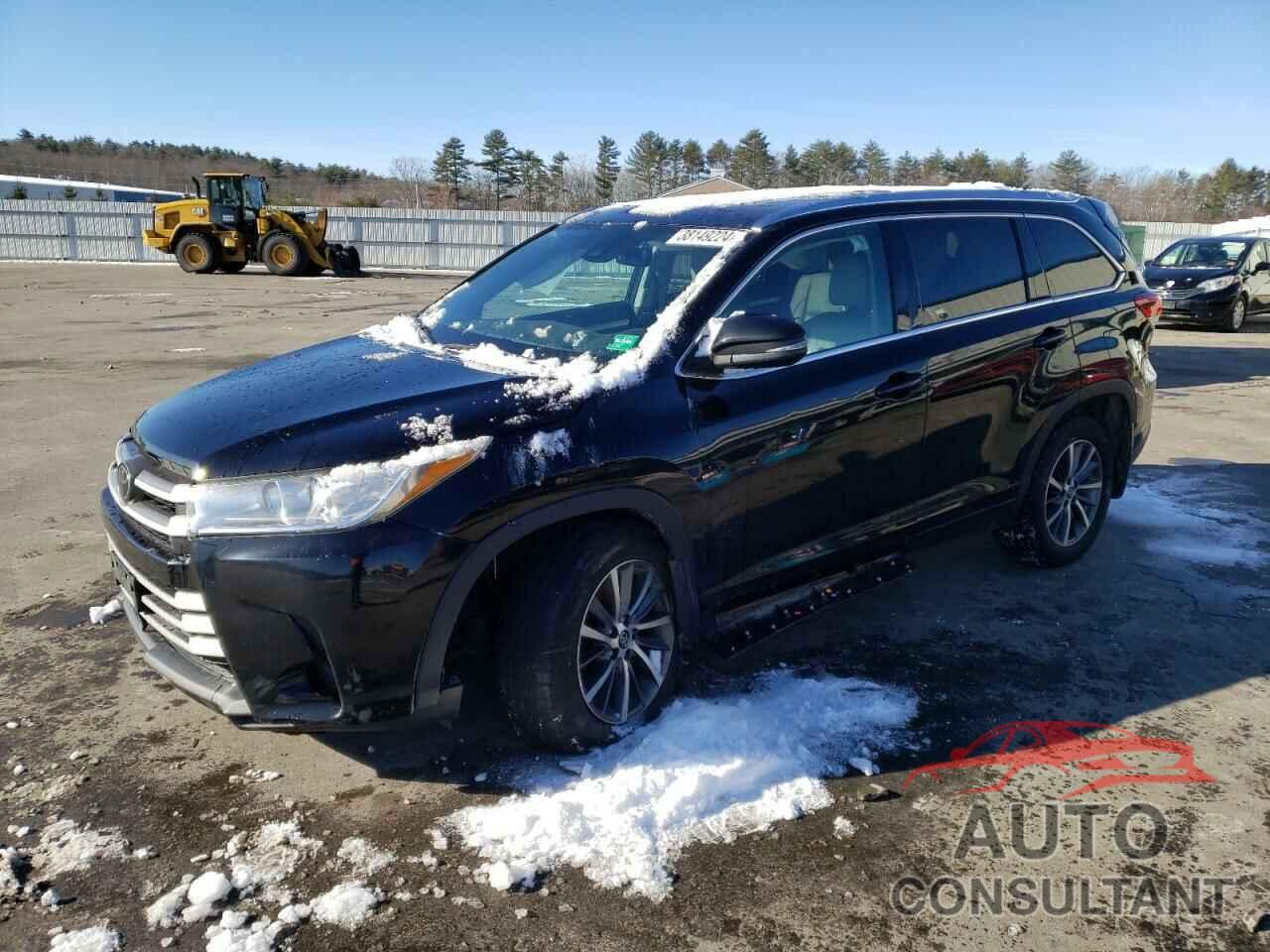 TOYOTA HIGHLANDER 2018 - 5TDJZRFH2JS896912