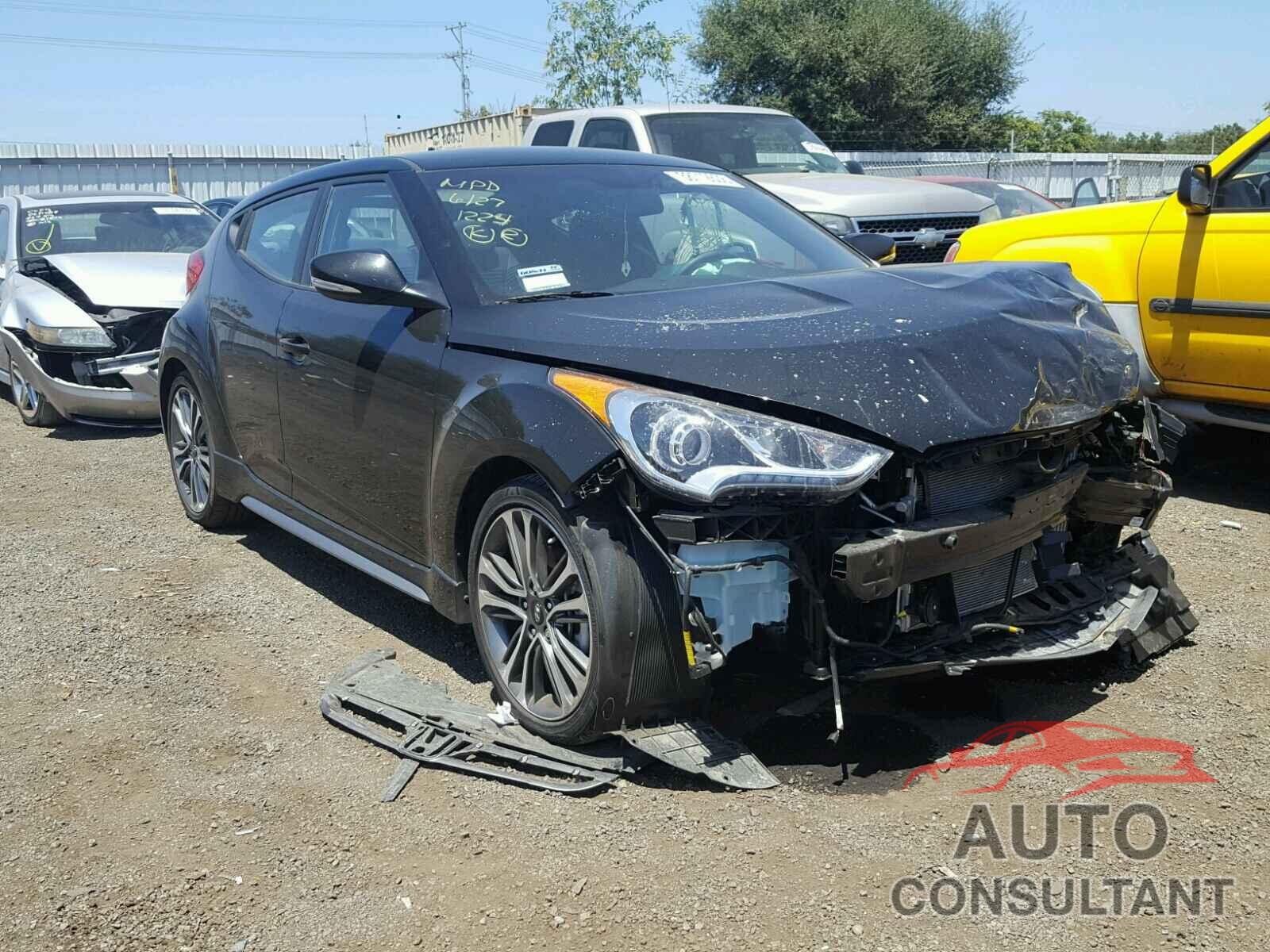 HYUNDAI VELOSTER 2017 - KMHTC6AE6HU312857