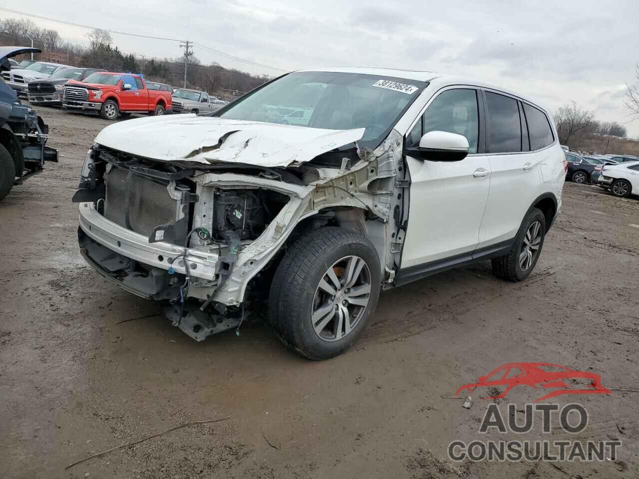 HONDA PILOT 2017 - 5FNYF6H53HB090343