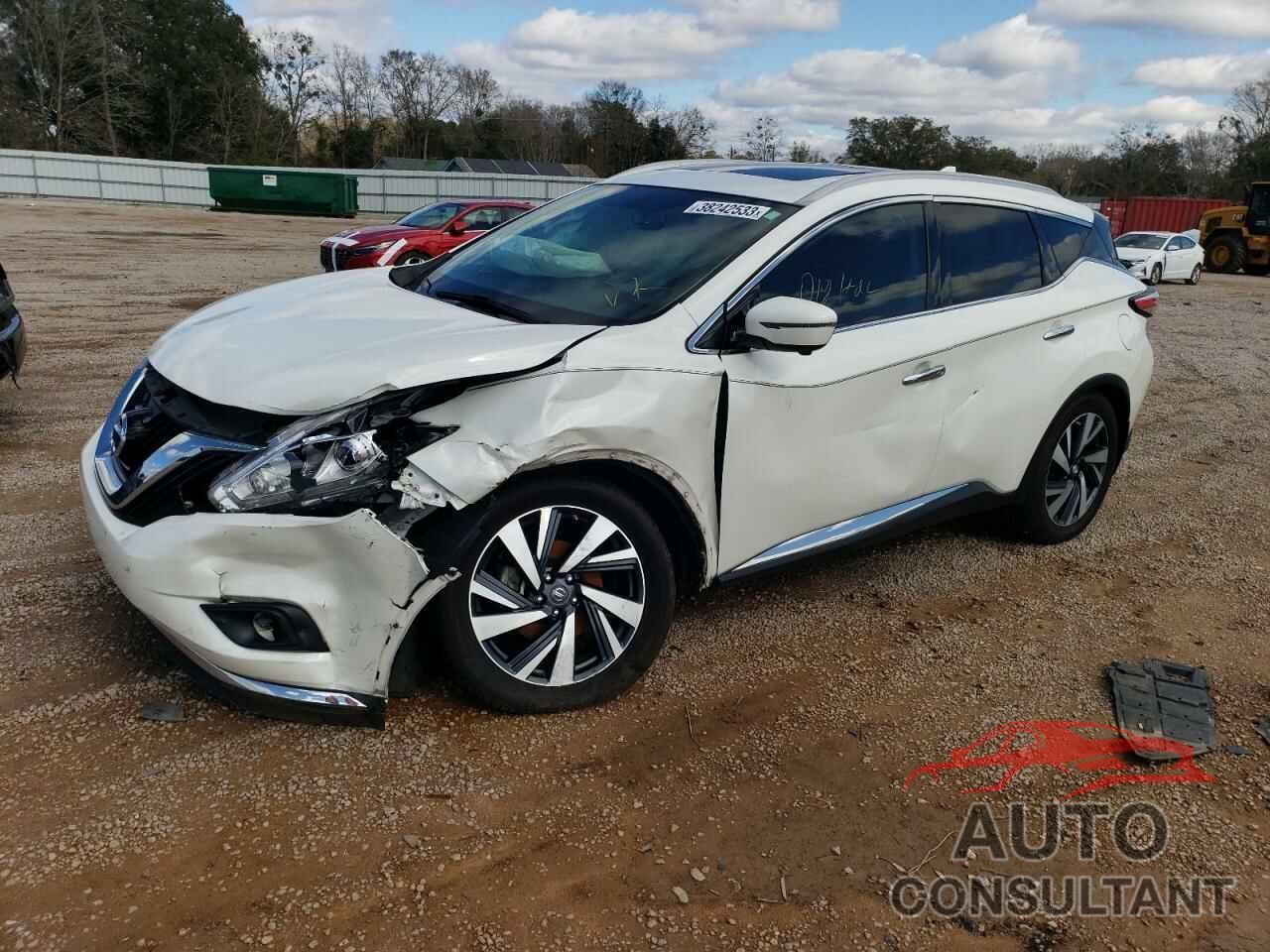 NISSAN MURANO 2018 - 5N1AZ2MG8JN162214